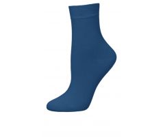Detské zdravotné ponožky KID deo - modrá modrá 30-32