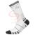 Pánske športové ponožky - biela+šedá