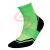 Bežecké ponožky - zelená+čierna