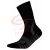 Trekingové ponožky so striebrom - čierne