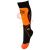 Detské lyžiarské ponožky - čierna+oranžová