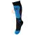 Detské lyžiarske ponožky - čierna+modrá