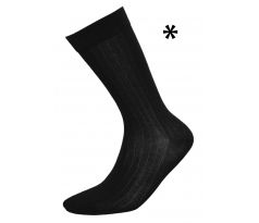 Klasické pánske ponožky - čierne