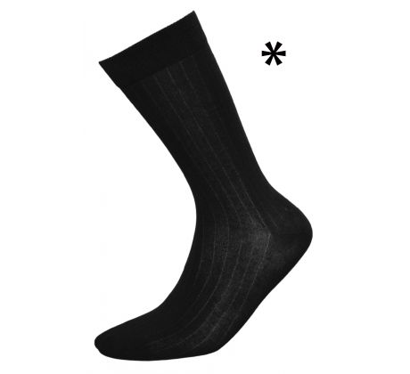 Klasické pánske ponožky - čierne