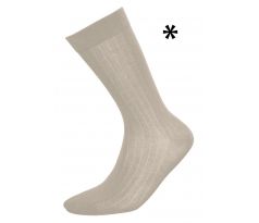 Klasické pánske ponožky - bežové