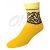 Dámske ponožky - fliačik -žltá