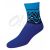 Dámske ponožky - fliačik - modrá