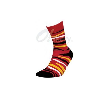 Pánske ponožky TIGER - červená
