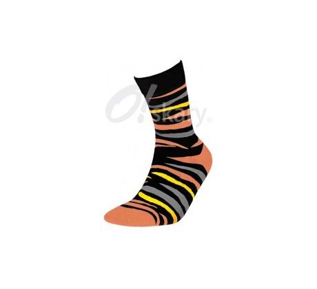 Pánske ponožky TIGER - oranžová