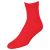 Klasické dámske ponožky - červená
