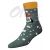 Dámske ponožky "Tučniak" zelené Dámske ponožky "Tučniak" zelené